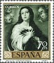 Spain 1960 Murillo 70 CTS Green Edifil 1273
